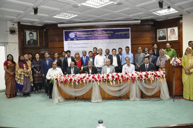 IWFM Day: Reception of Ex-Faculty Members, Employees and PhD Graduates on 3rd March 2024